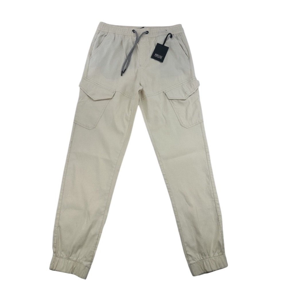 Pipeline Men's Joggers Pants Medium Beige Maxflex Stretch